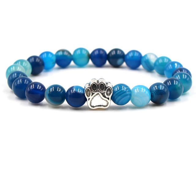 Lava Essence Bracelet-Blue-Nora Luxe