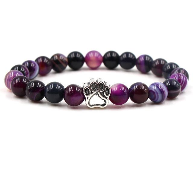Lava Essence Bracelet-Purple-Nora Luxe