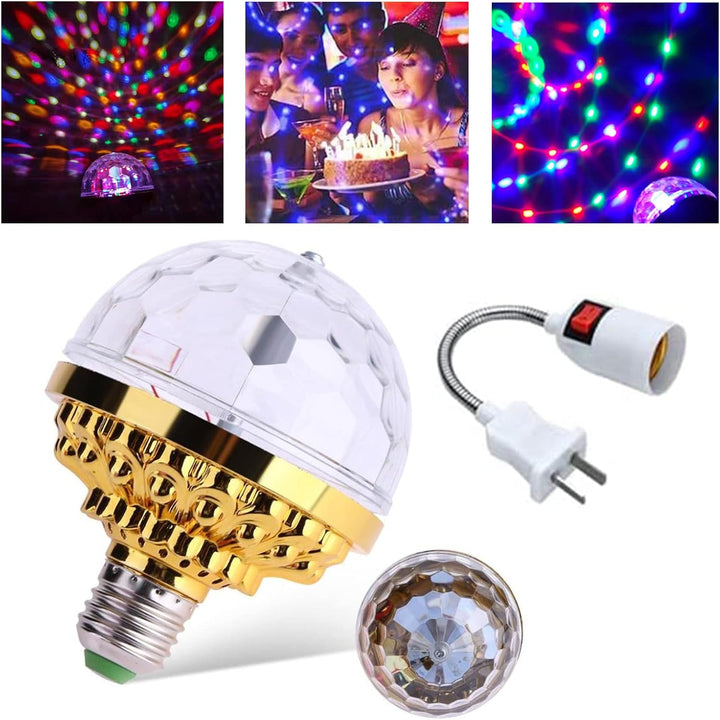LED Disco Party Lamp – PartyGlow Spin-Nora Luxe