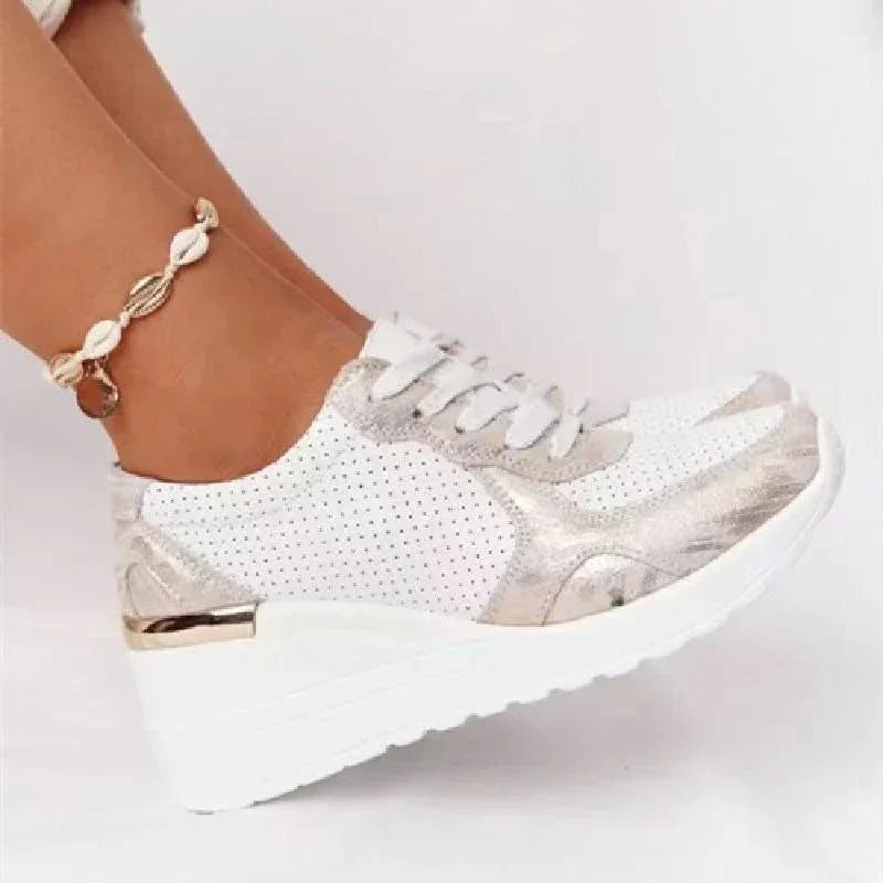 Lightweight Air Sneakers for Women - Nova-Beige-4.5-The Livary