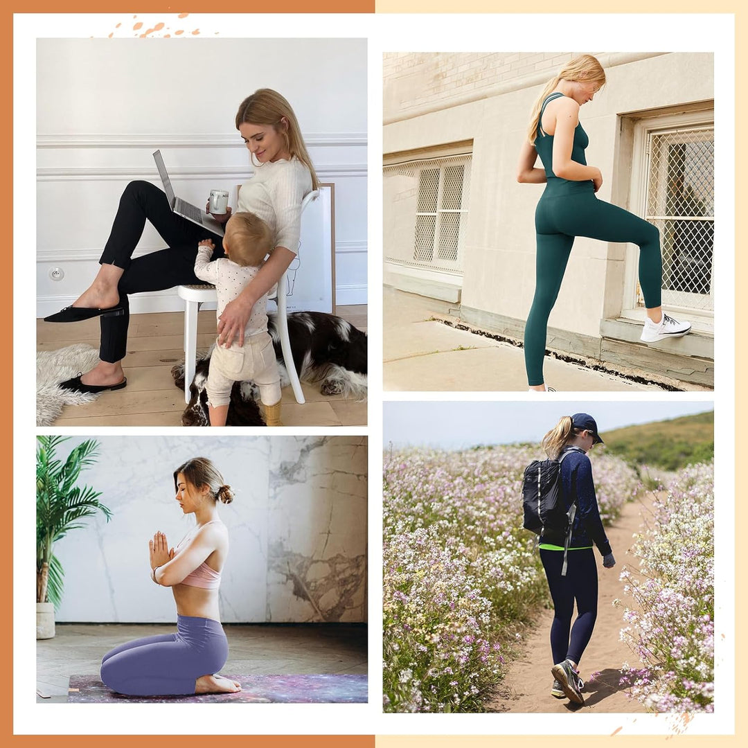 LuxeFit High-Waisted Leggings - Selene-Black-S-Nora Luxe