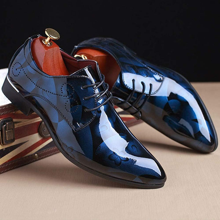 Luxury Men's Shoes - Michael-Blue-7.0-Nora Luxe