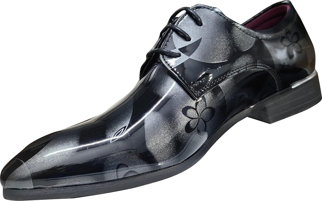 Luxury Men's Shoes - Michael-Gray Flower-7.0-Nora Luxe