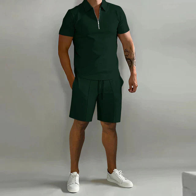 Luxury Men's Summer Set - Matteo-Black-S-The Livary
