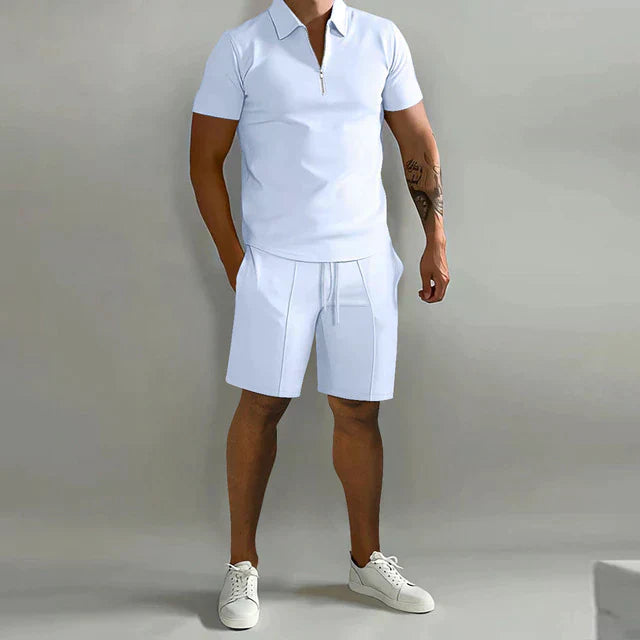 Luxury Men's Summer Set - Matteo-White-S-The Livary