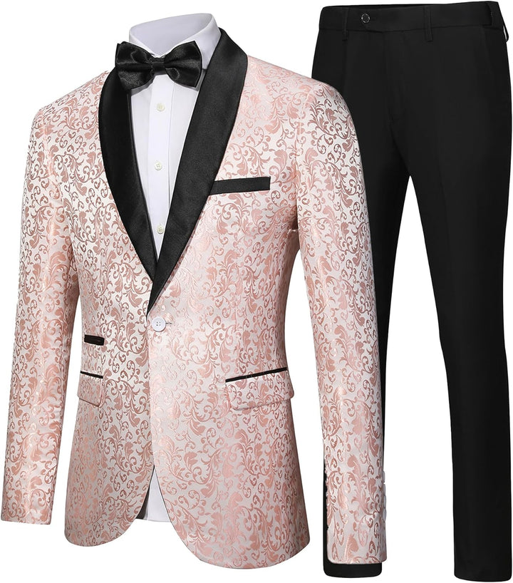 Luxury Men's Tuxedo - Leon-Black-XS-Nora Luxe