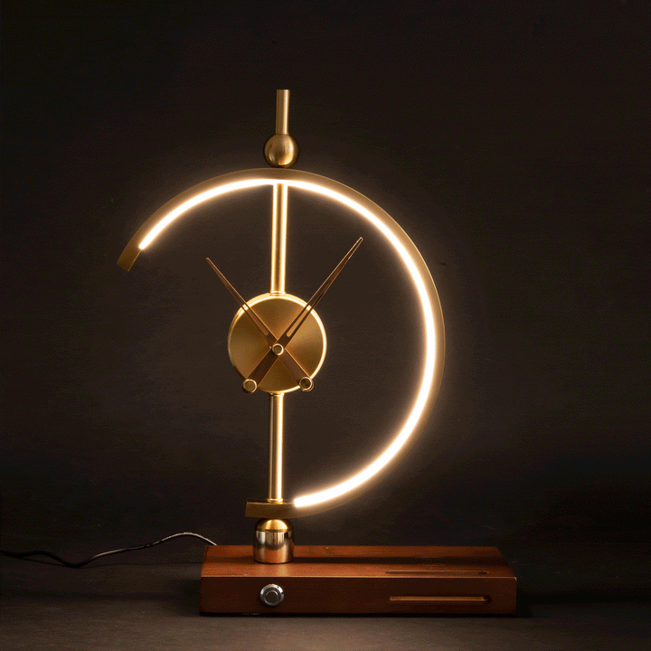 Luxury Rechargeable Lamp Clock - KyotoGlow-Nora Luxe