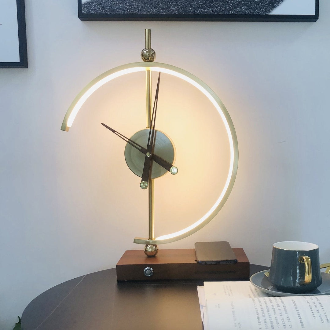 Luxury Rechargeable Lamp Clock - KyotoGlow-Nora Luxe
