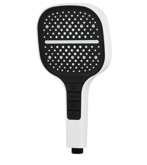 Luxury Shower Head with 7 Settings – HydraLux-Silver-The Livary