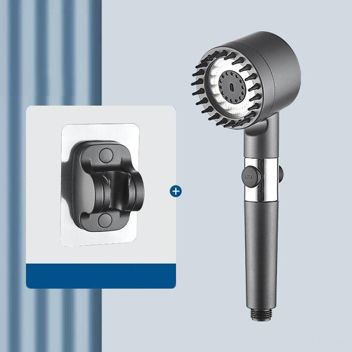 Luxury Shower Head with Jetstream Technology - Aeris-Only shower head Shower head + glue stick-The Livary