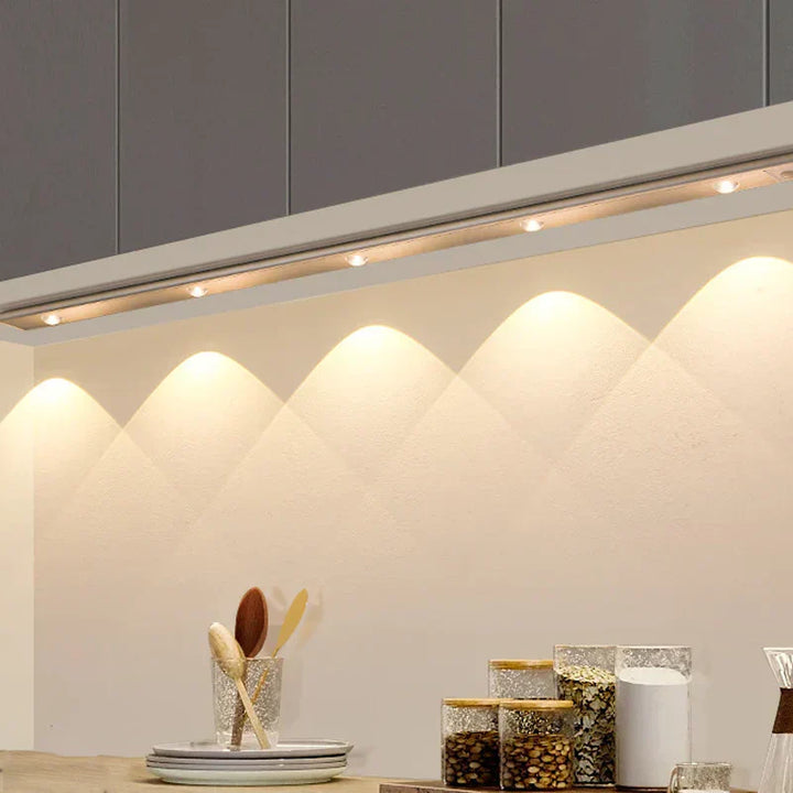 Luxury Wireless LED Cabinet Light - LumiLux-Black-13.78 inches-Nora Luxe