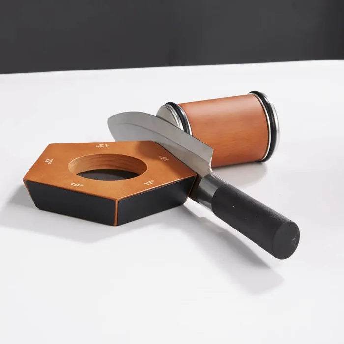Manual Diamond Roll Knife Sharpener - SharpRoll-Nora Luxe