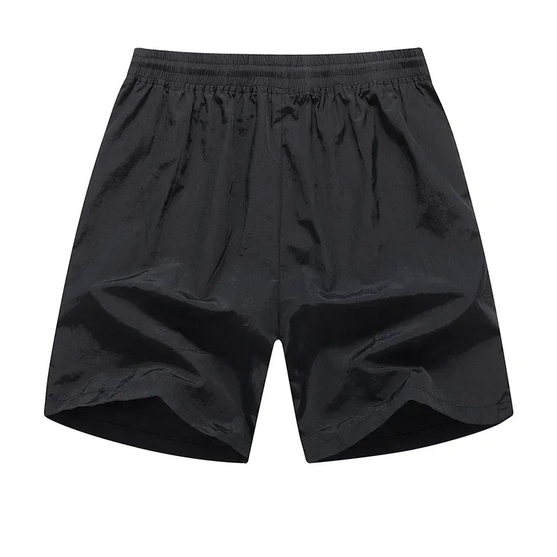 Men's Running Shorts with Mesh Inner Lining and Zip Pockets – Nikoas-Dark blue-S-Nora Luxe