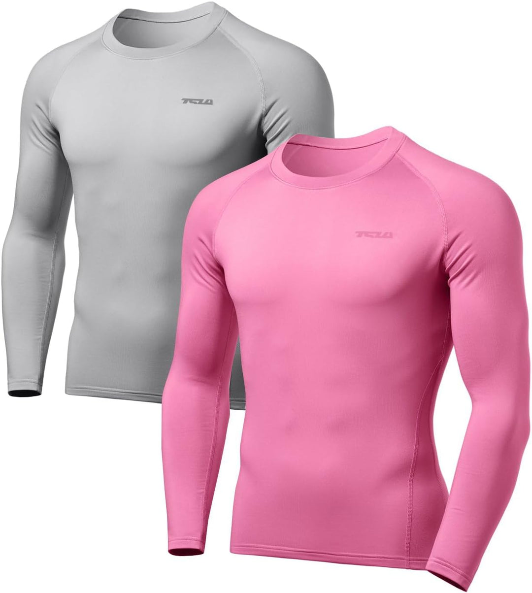 Men's Thermoshirt with Long Sleeves - Alex-Black-S-Nora Luxe