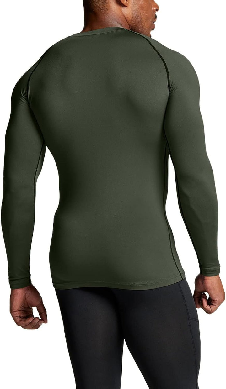 Men's Thermoshirt with Long Sleeves - Alex-Black-S-Nora Luxe