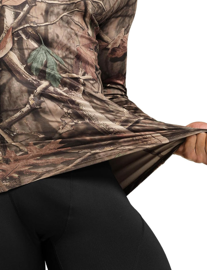 Men's Thermoshirt with Long Sleeves - Alex-Black-S-Nora Luxe