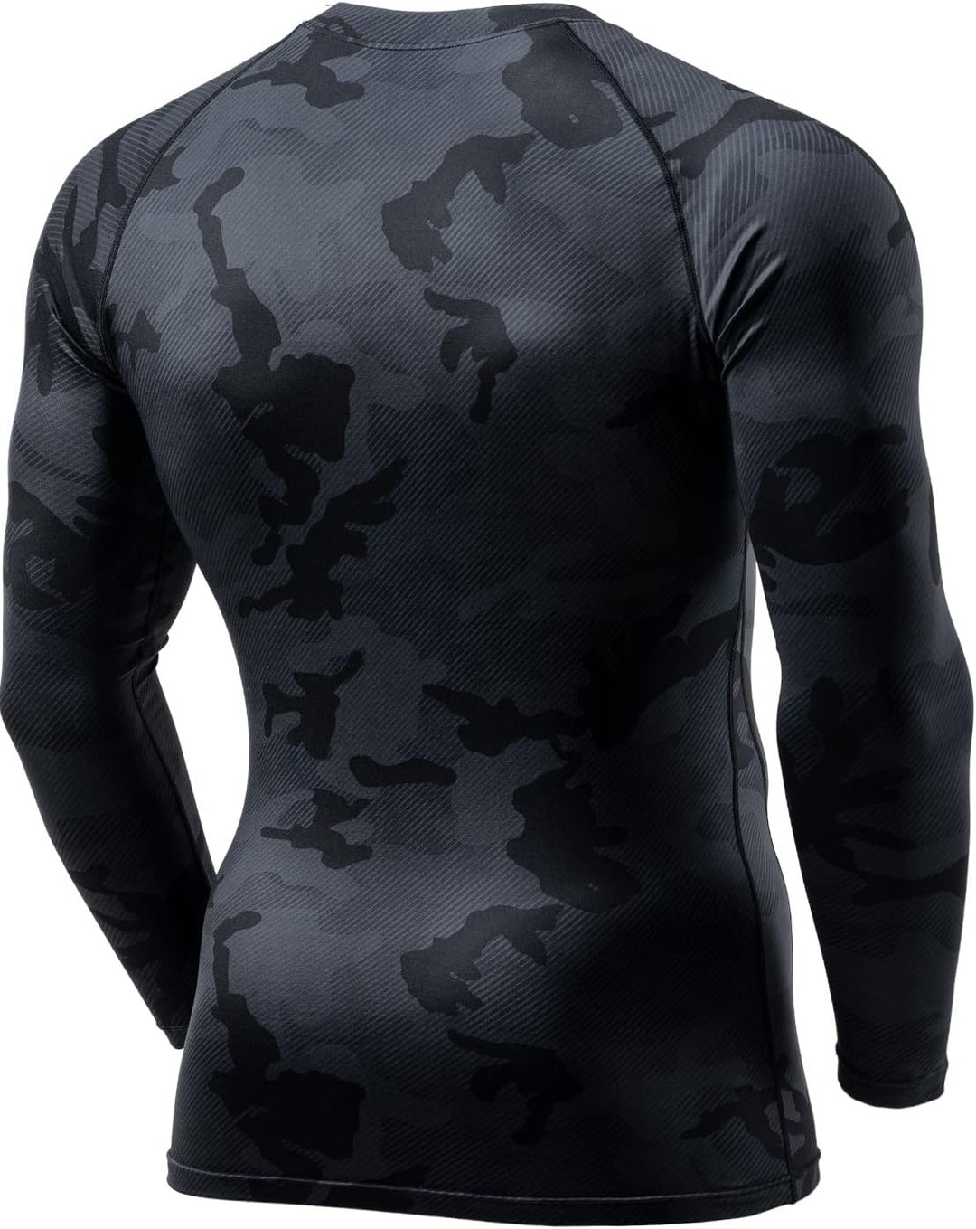 Men's Thermoshirt with Long Sleeves - Alex-Black-S-Nora Luxe
