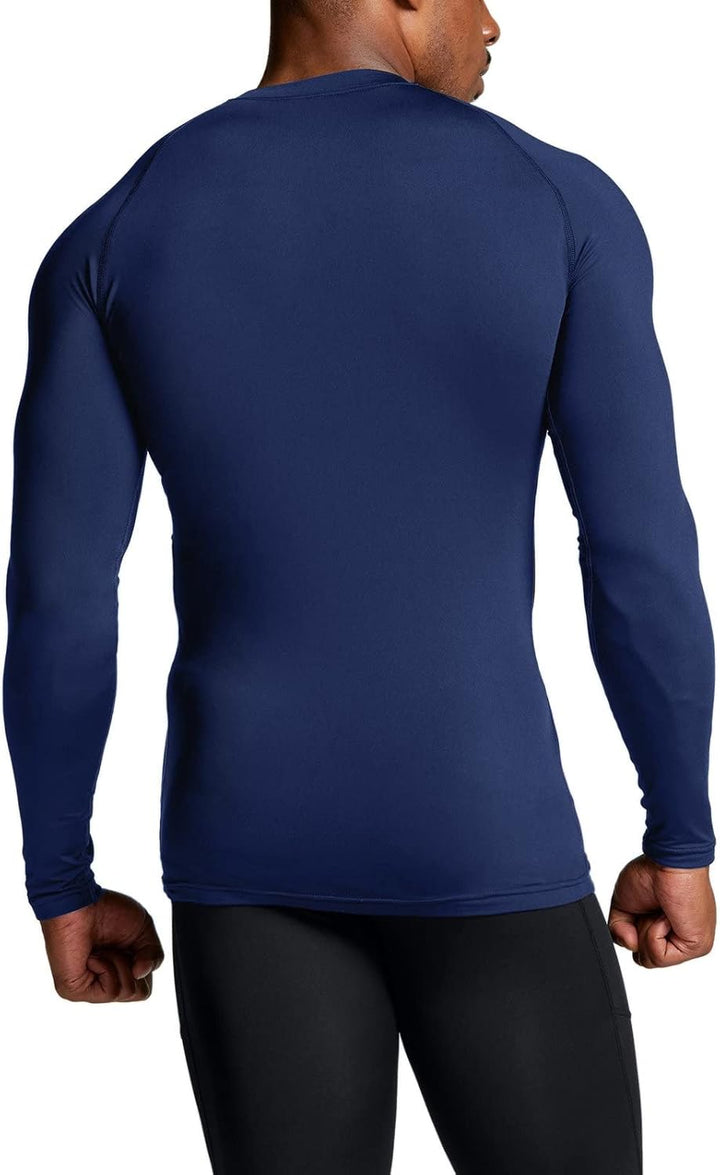 Men's Thermoshirt with Long Sleeves - Alex-Black-S-Nora Luxe