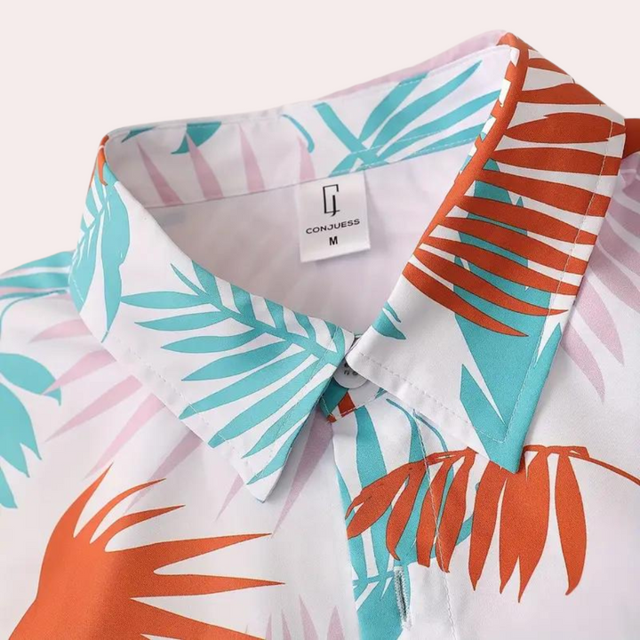 Men's Two-Piece Hawaiian Summer Set – Kairos-S-State of Style