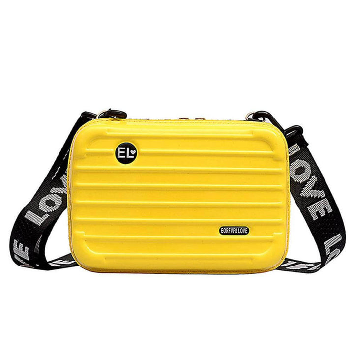 Compact Hard Shell Travel Handbag
