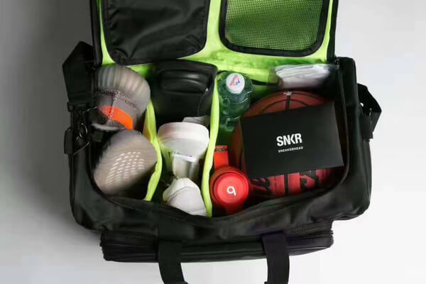 Water-Resistant Multi-Compartment Sneaker & Gear Travel Bag