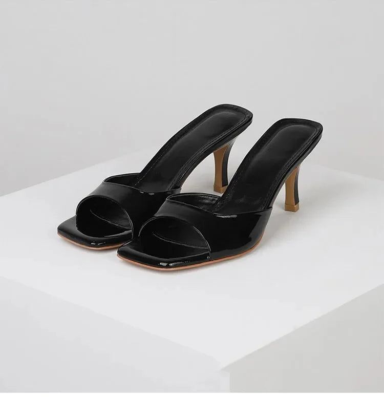 Open back mules for women – Mirella-Black-5.5-Nora Luxe
