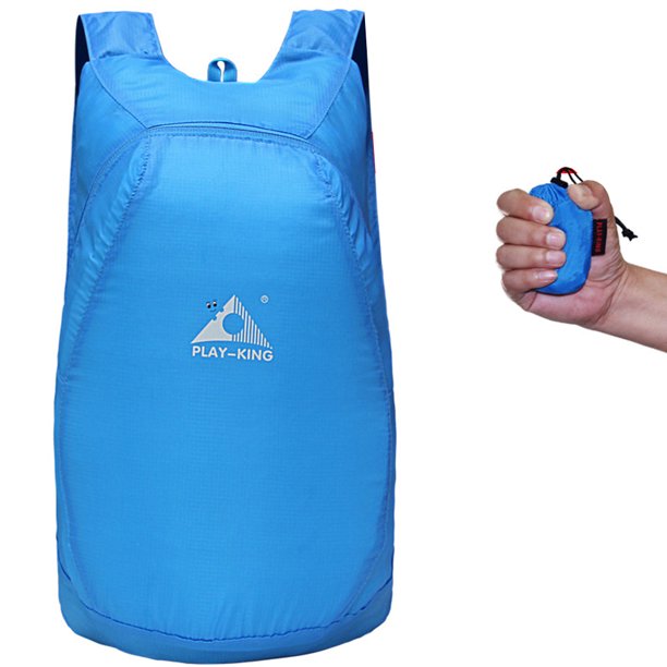 Lightweight Foldable Water-Resistant Backpack – Compact 20L Travel Bag