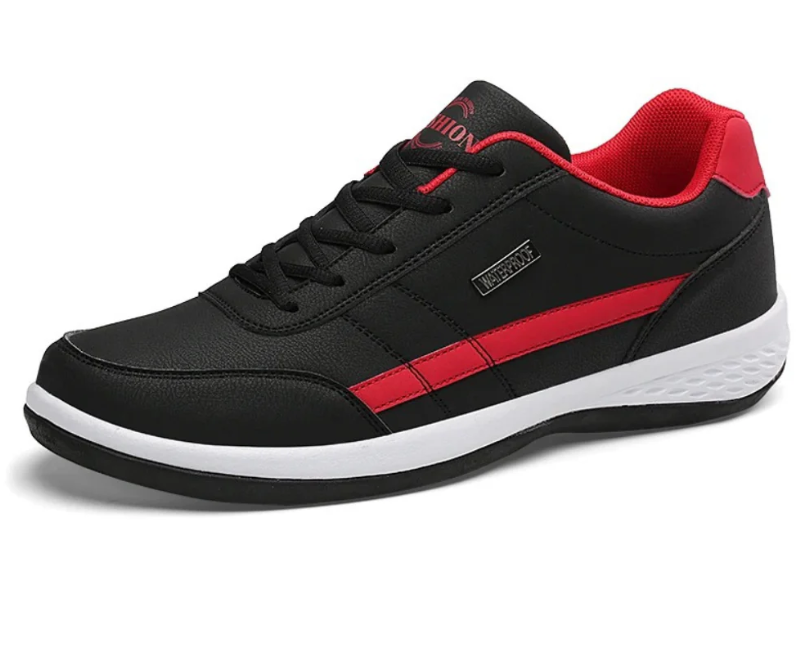 Orthopaedic Men's Sneakers – Luca-Black-7-The Livary