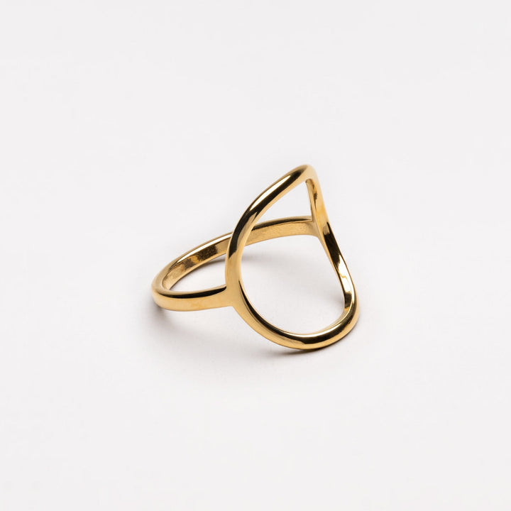 Oval Ring - Noa-5-Gold-Nora Luxe