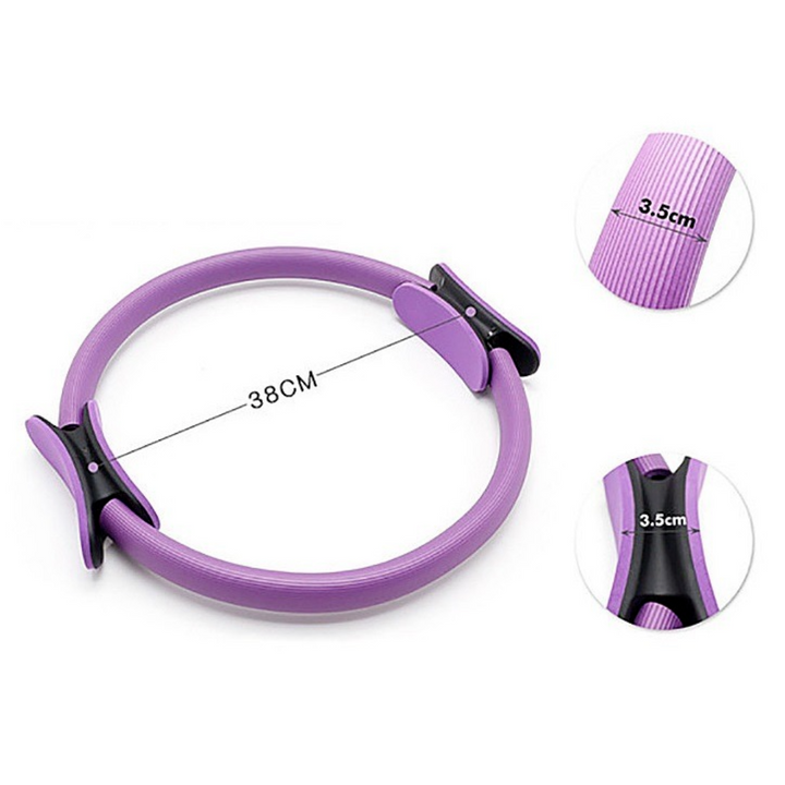 Pilates Ring - FlexTone Pro-Purple-Nora Luxe