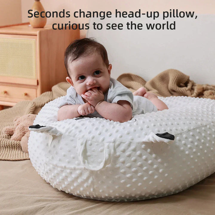 Portable Baby Nursing Pillow - ComfyCuddle-Nora Luxe