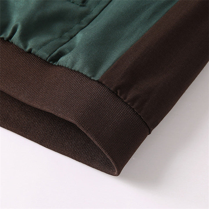 Light men's bomber transition jacket in vintage look – Adrian
