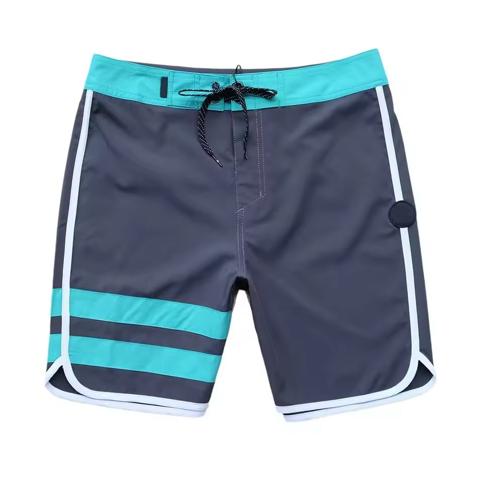 Quick-drying & Water-repellent Men's Surf Shorts - Lennox-Dark gray-S-Nora Luxe