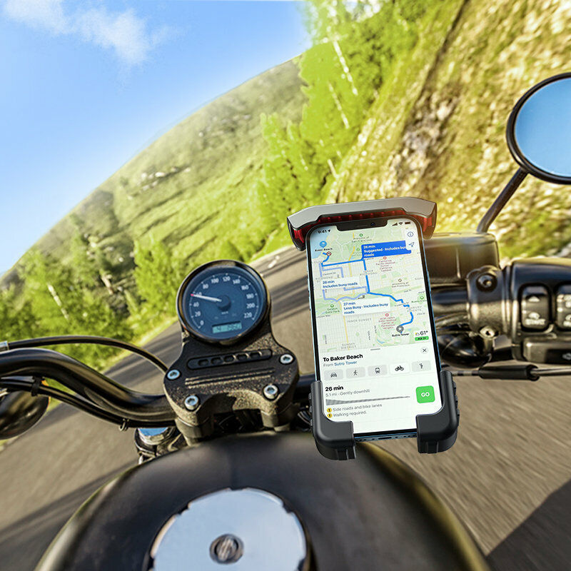 Robust Bike Smartphone Holder - SecureGrip-Nora Luxe