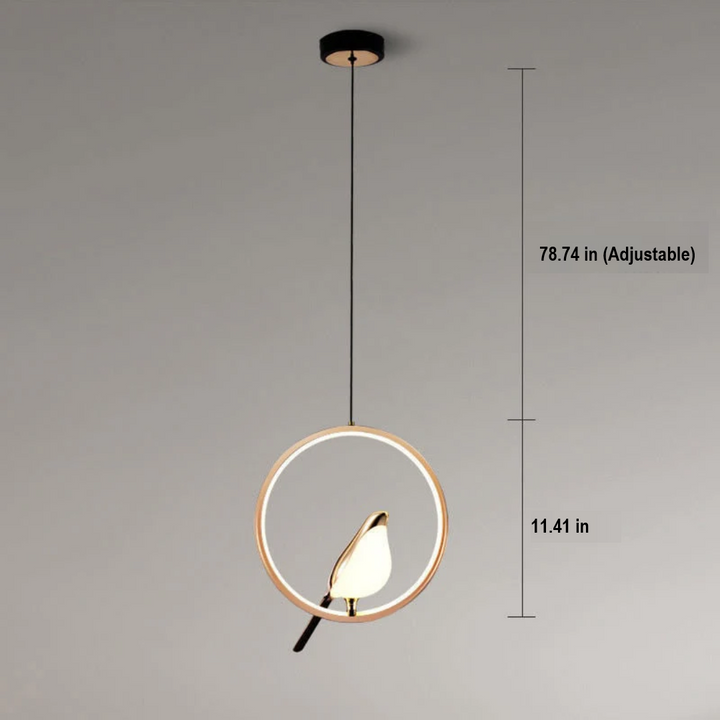 Rotating LED Wall Lamp - LuminaBird-1 Head-White Light-Nora Luxe