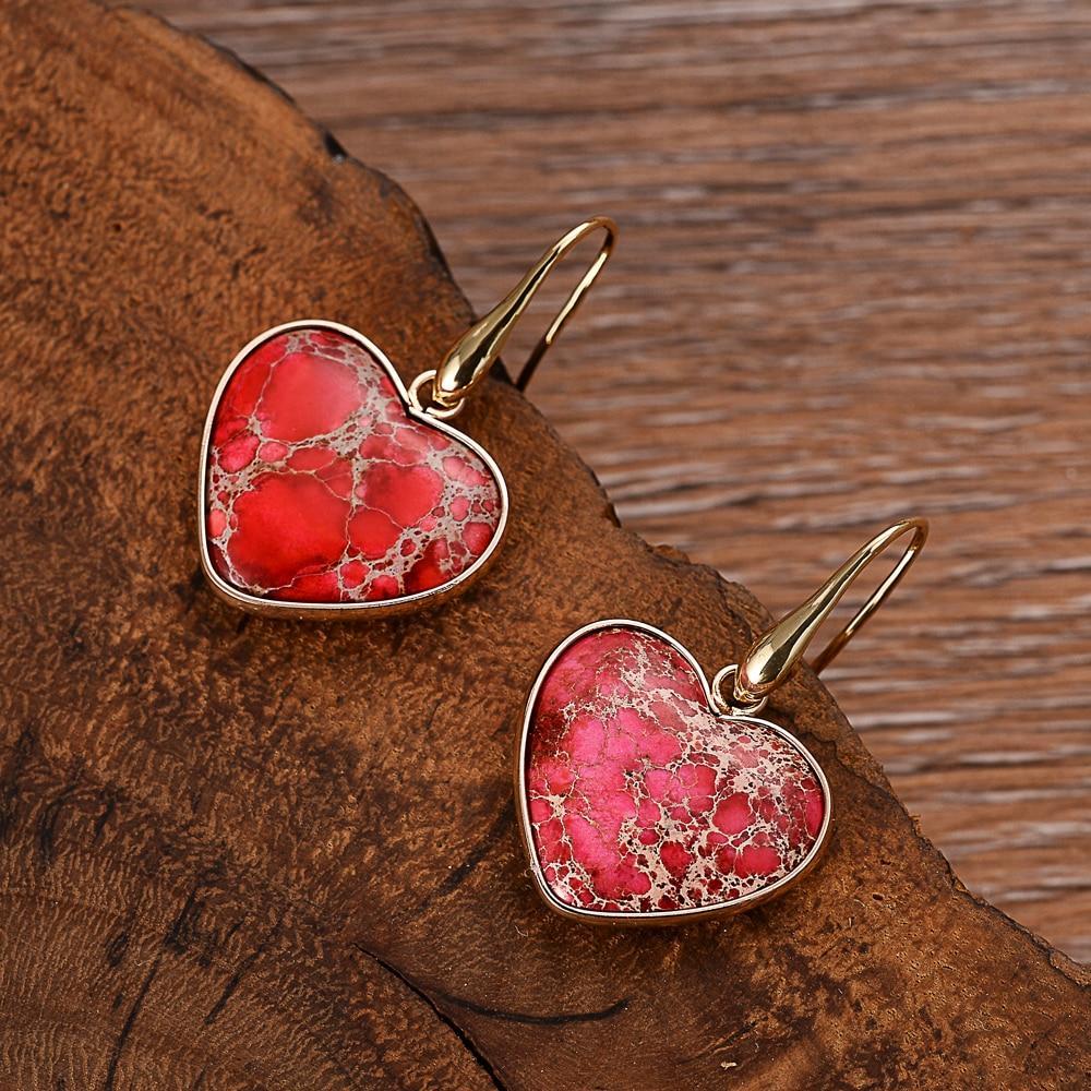 Ruby Essence Jasper Earrings – Sienna-Small-Nora Luxe