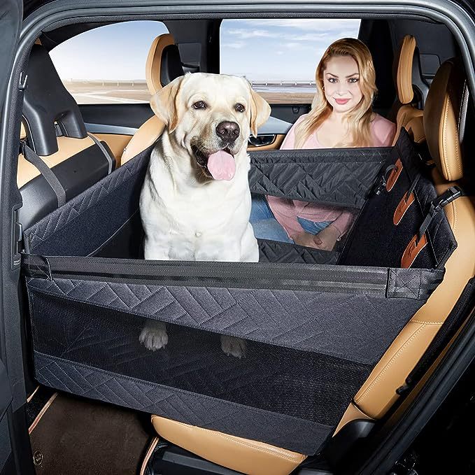 Safety mat for your dog in the car - PupProtector Plus-Black-Nora Luxe