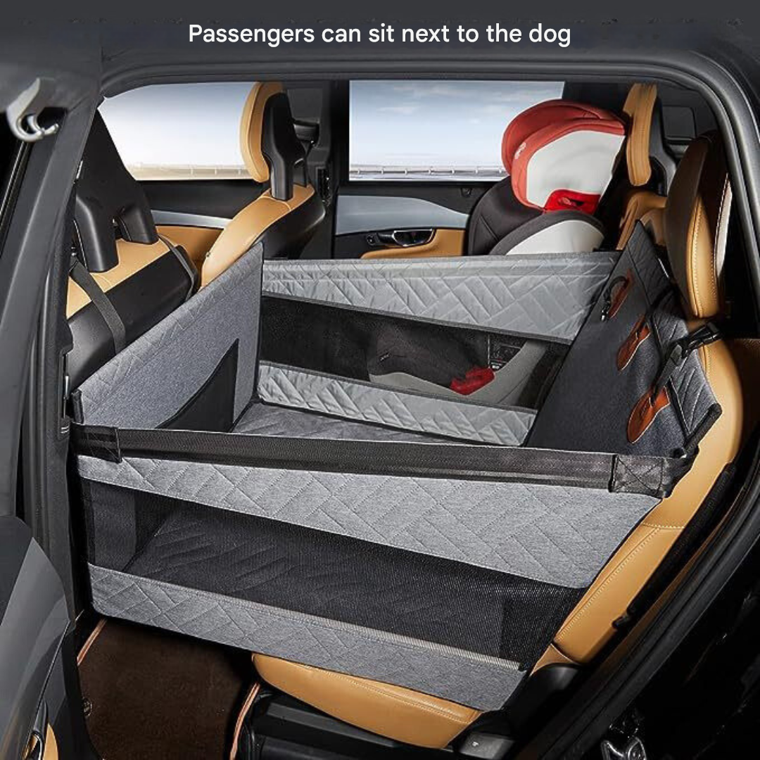 Safety mat for your dog in the car - PupProtector Plus-Gray-Nora Luxe