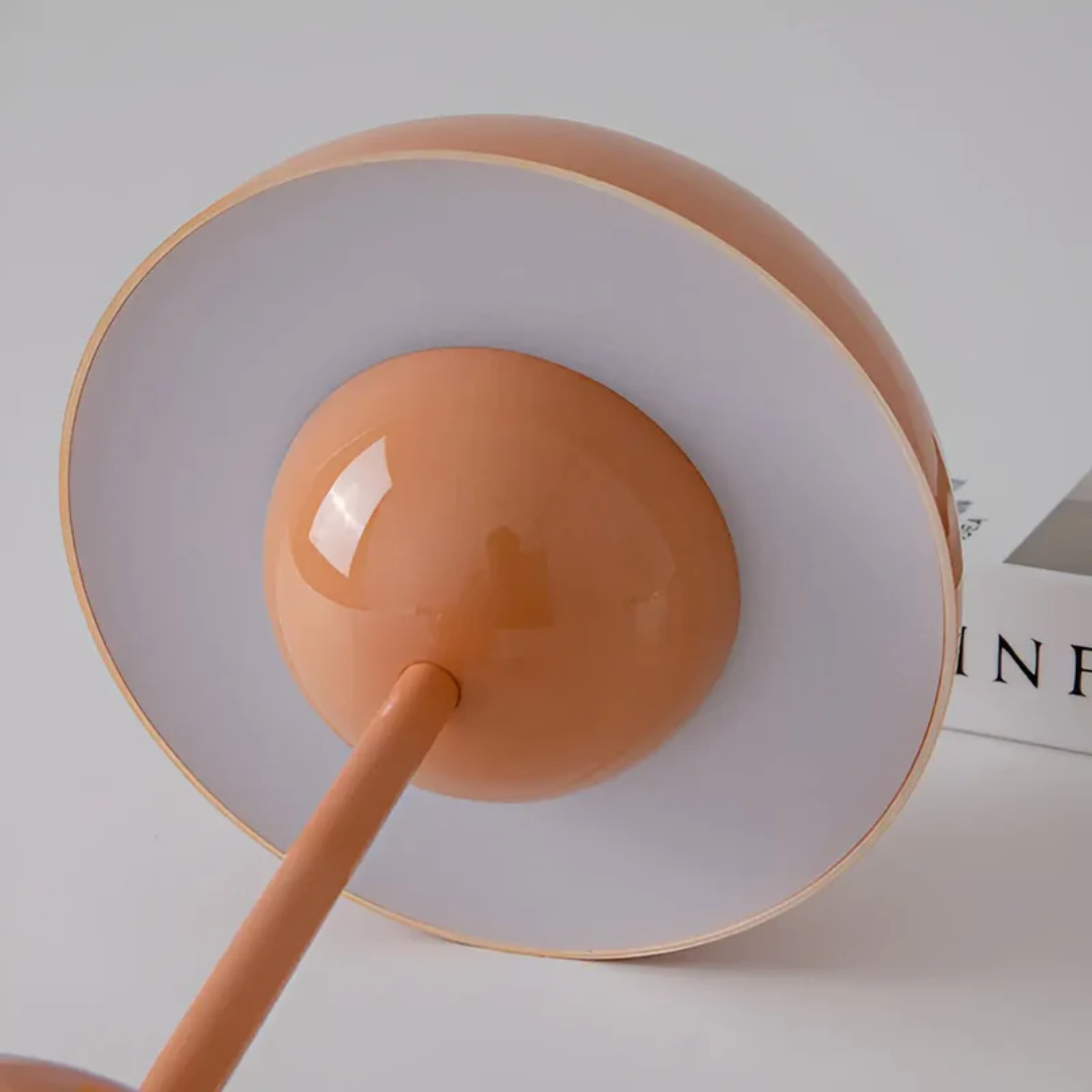 Scandinavian Table Lamp with Luminous Flair - NordicBeam-Pink-Nora Luxe