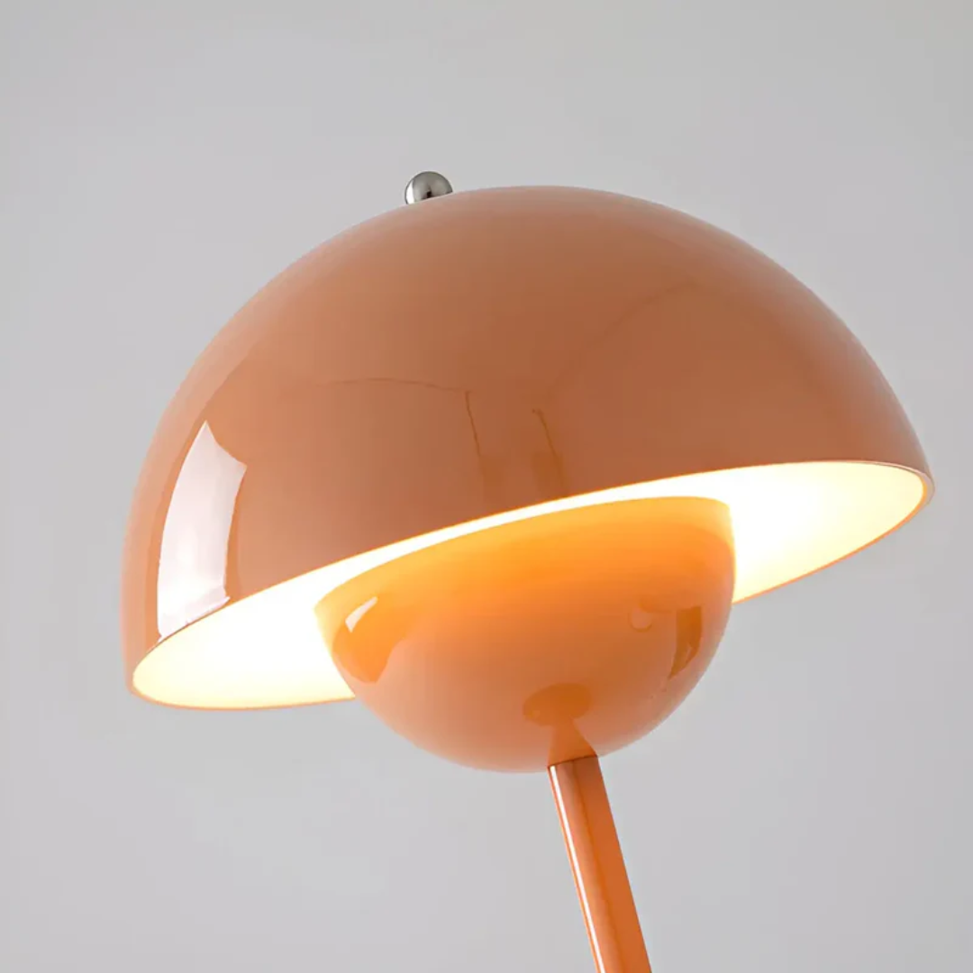 Scandinavian Table Lamp with Luminous Flair - NordicBeam-Pink-Nora Luxe
