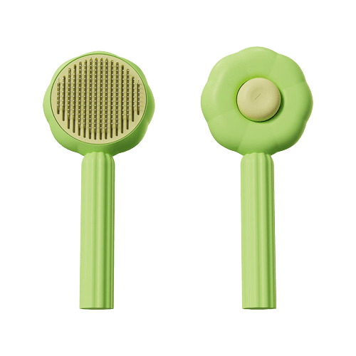 Self-Cleaning Cat Brush - PurrfectBrush-Green-Nora Luxe