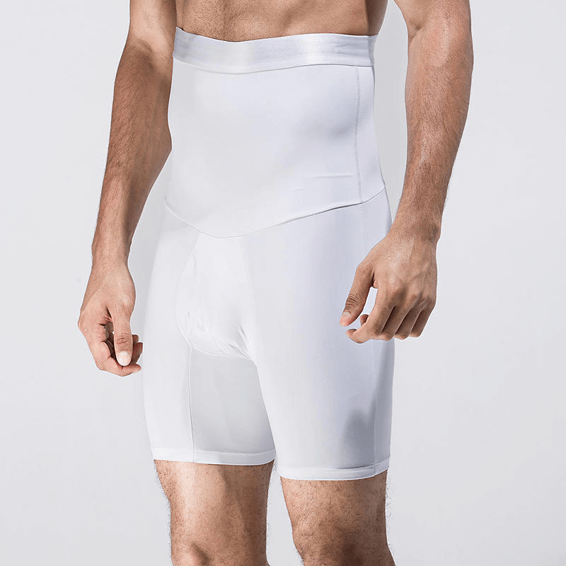 Shaping Men’s Compression Boxer Shorts - MaxFit-Black-M-Nora Luxe