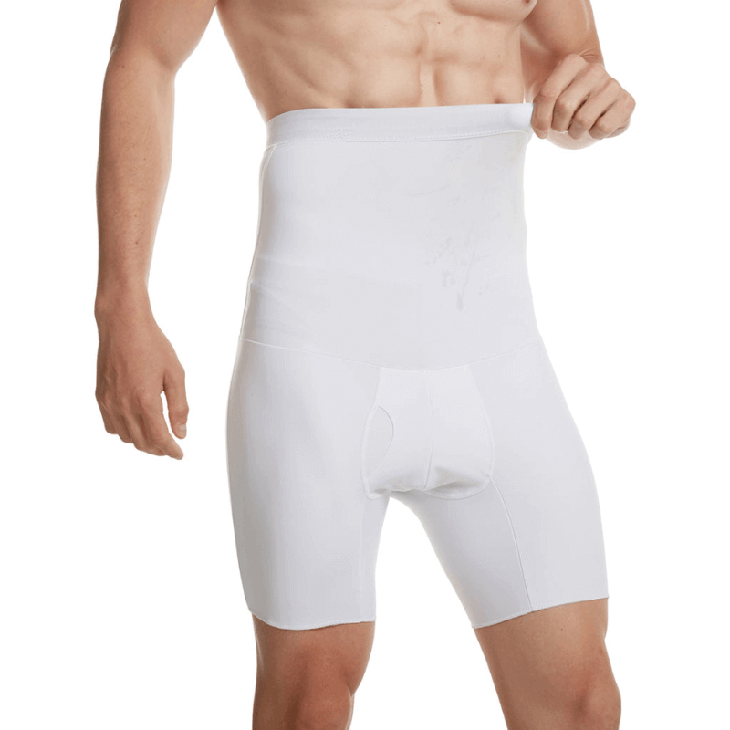 Shaping Men’s Compression Boxer Shorts - MaxFit-Black-M-Nora Luxe