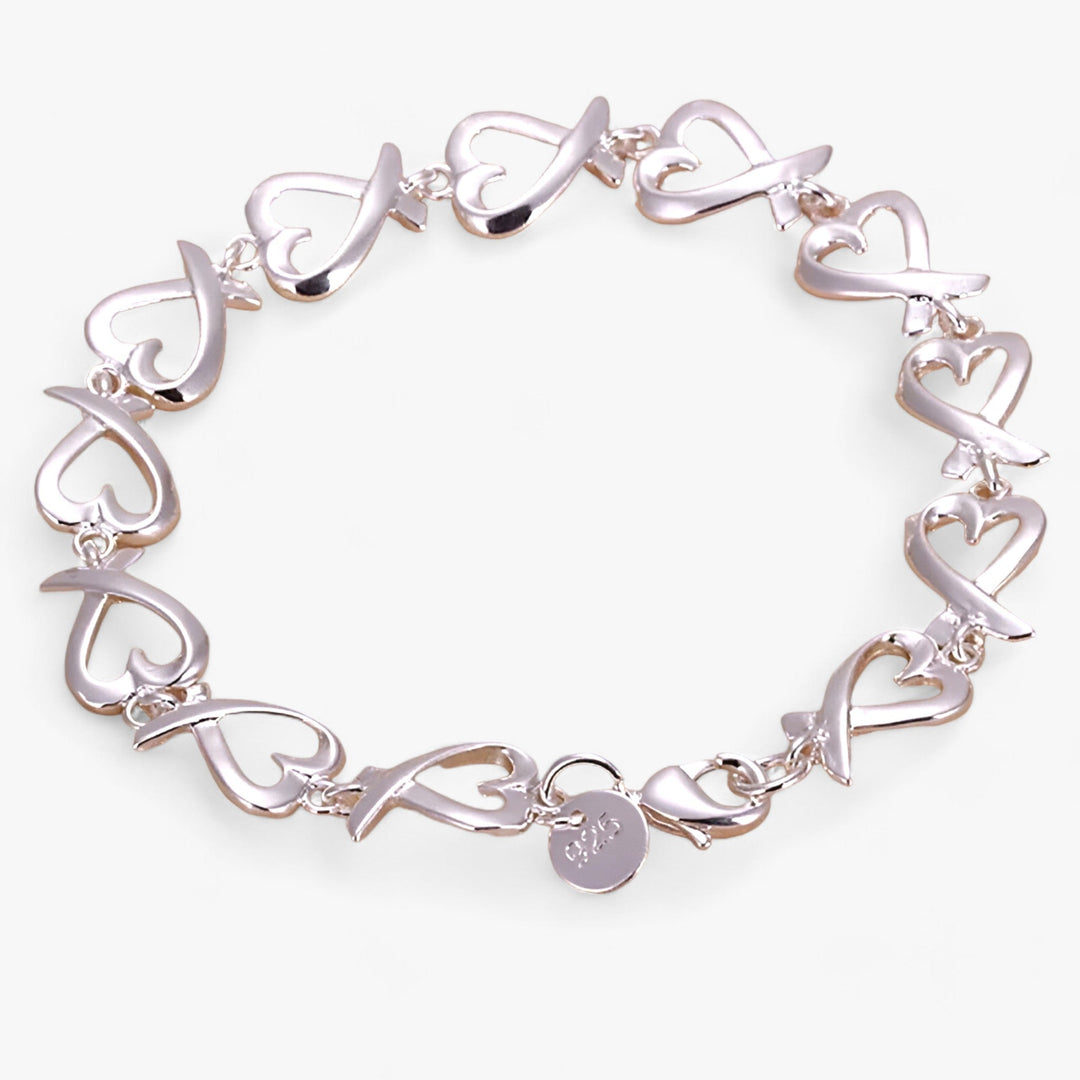 Silver Bracelet with Timeless Charm - Sophina-Nora Luxe