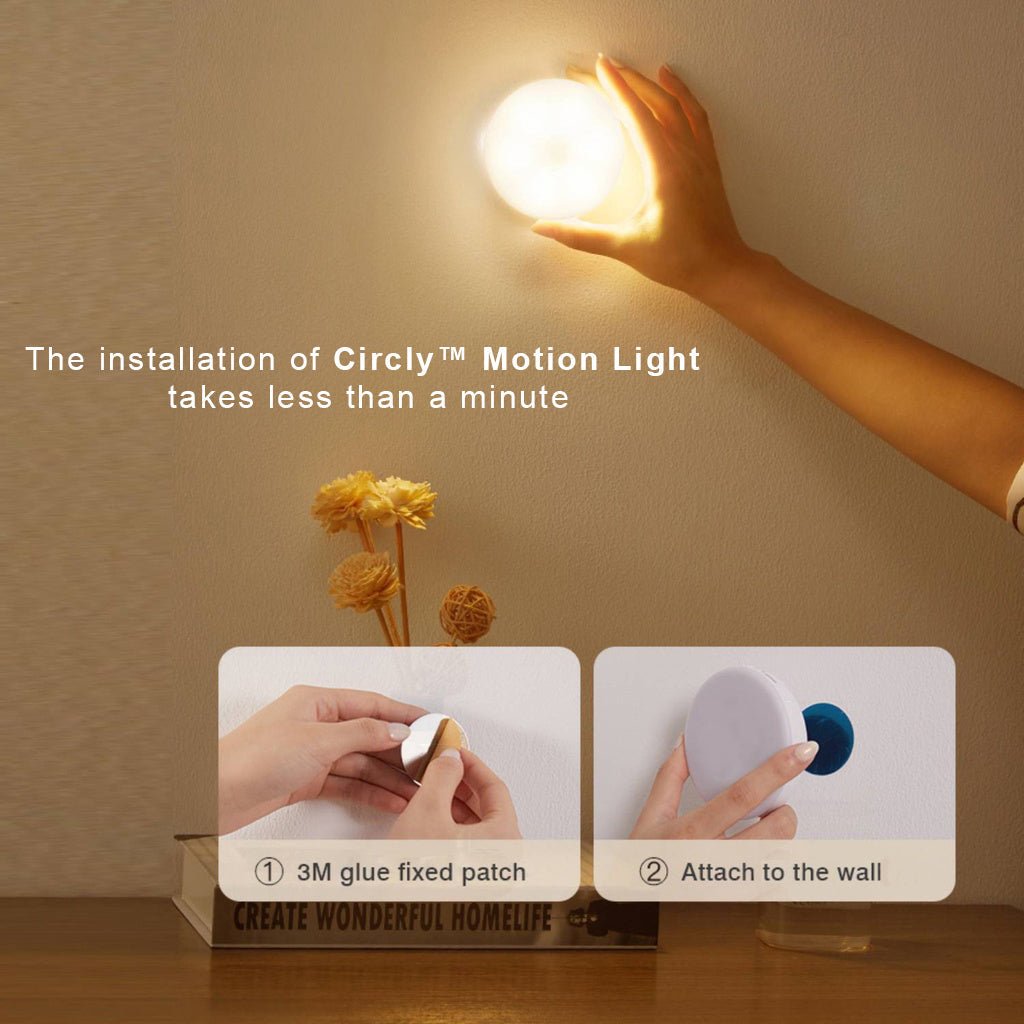 Smart Motion Sensor Light - MoveLight-USB-Warm wit-Nora Luxe