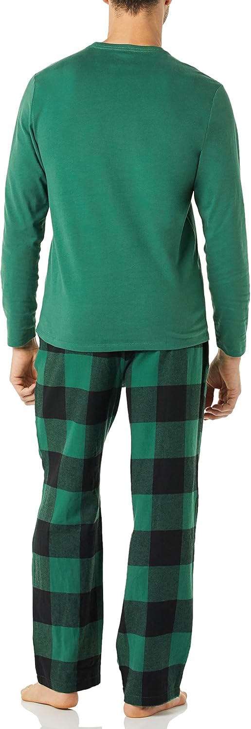 Soft Men's Flannel Pajama Set - Gomez-A-S-Nora Luxe