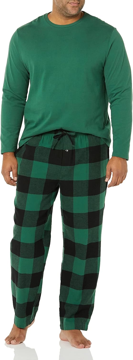 Soft Men's Flannel Pajama Set - Gomez-A-S-Nora Luxe