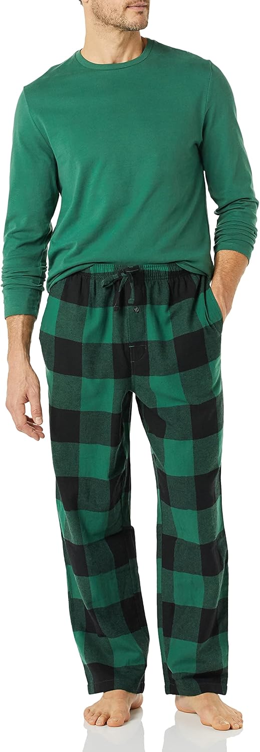 Soft Men's Flannel Pajama Set - Gomez-A-S-Nora Luxe