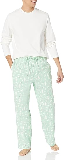 Soft Men's Flannel Pajama Set - Gomez-D-S-Nora Luxe