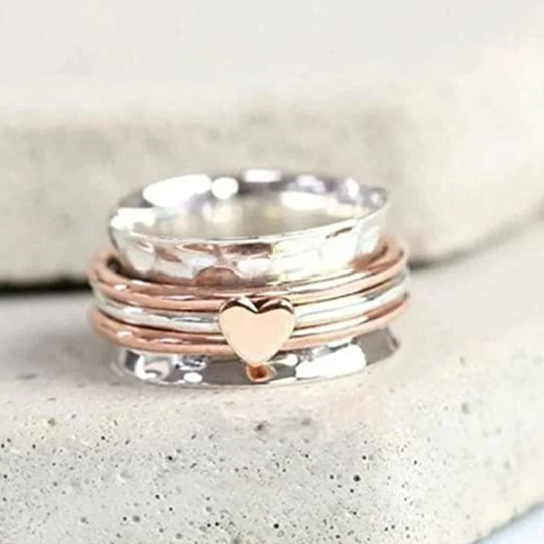 Spinning Heart Ring - Amara-6-Nora Luxe